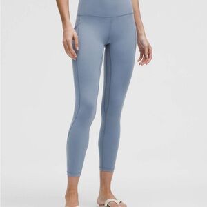 Lululemon Align High-Rise Pant with Pockets 25" Washed Denim size 8